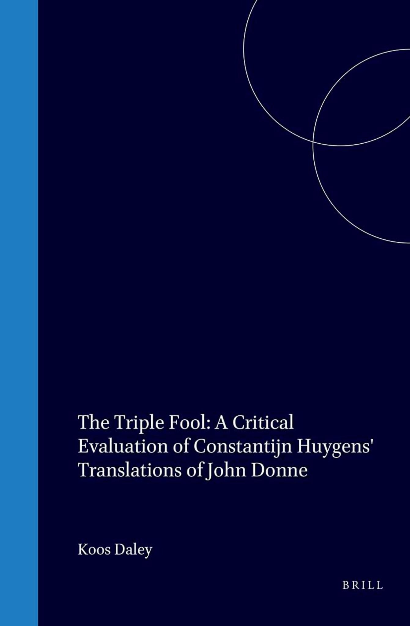 Cover image for The Triple Fool ISBN 9789060044056